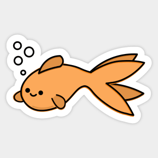 Cute Goldfish Sticker